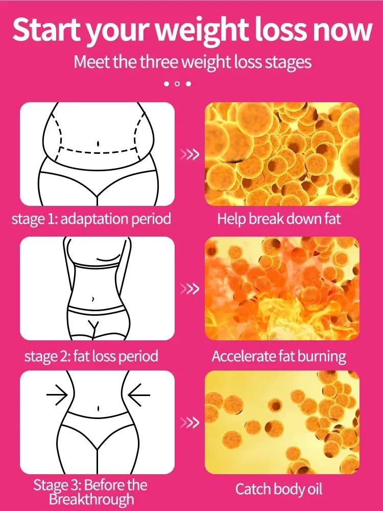 Weight Loss capsule Fat Burning Cellulite Slimming Products for Men & Women Herbal Extract Diet pills Detox Decreased Appetite