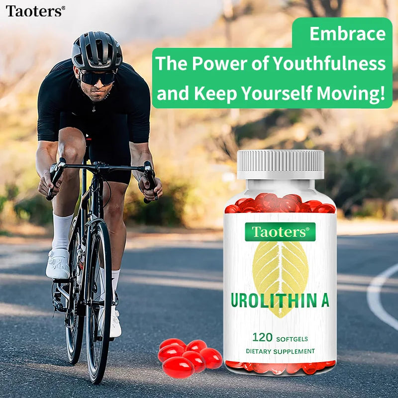 Urolithin A Capsules -2000 mg, 120 Capsules for Advanced Cellular Health and Vitality, Healthy Aging