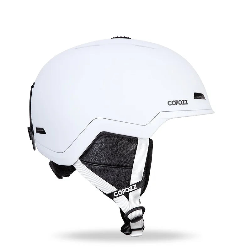 COPOZZ Ski Helmet Half-covered Anti-impact Skiing Helmet For Adult Men Women Ski Skateboard Snowboard Safety Helmet Female Male