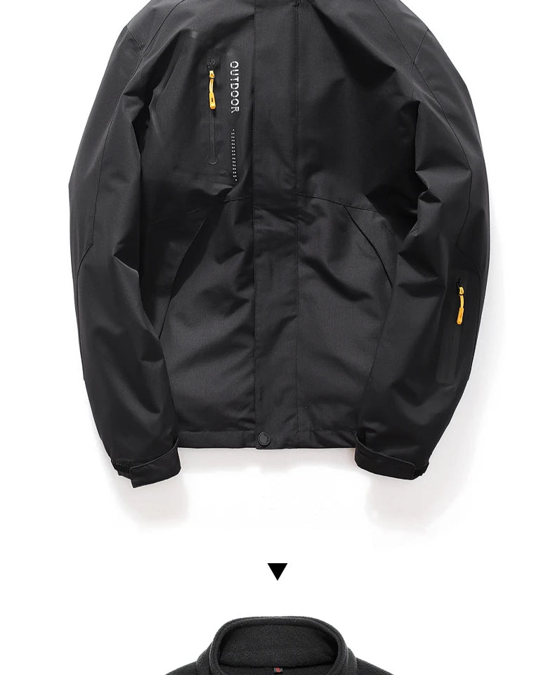 Winter Ski Jacket Men Warm Skiing Snowboard Trekking Jackets Windproof Waterproof Breathable Snow Coats Jacket For Men
