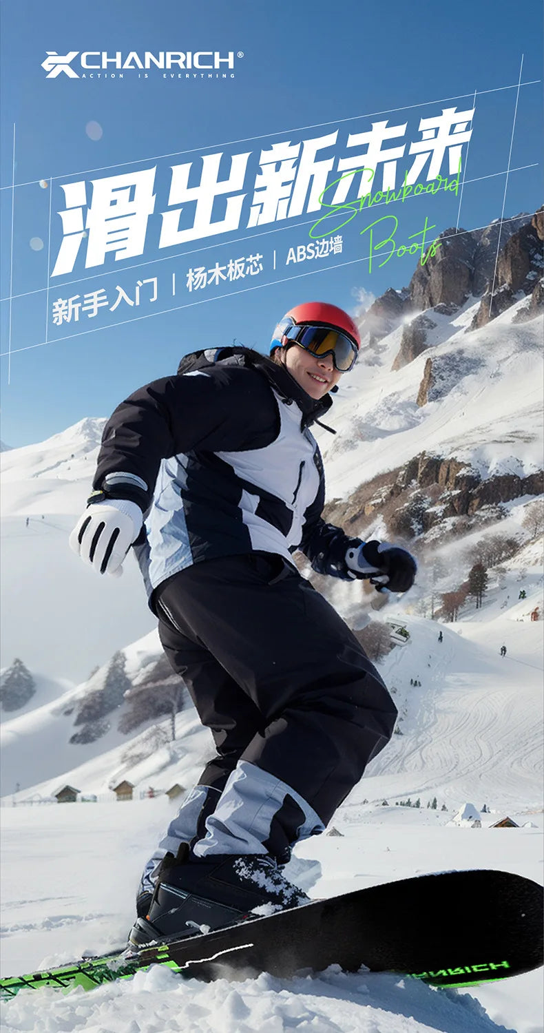 Adult Snowboard All-rounder Beginner's Professional Snowequipment Akcesoria Do Nart Tabla Esquiar Ski Snowboard Set