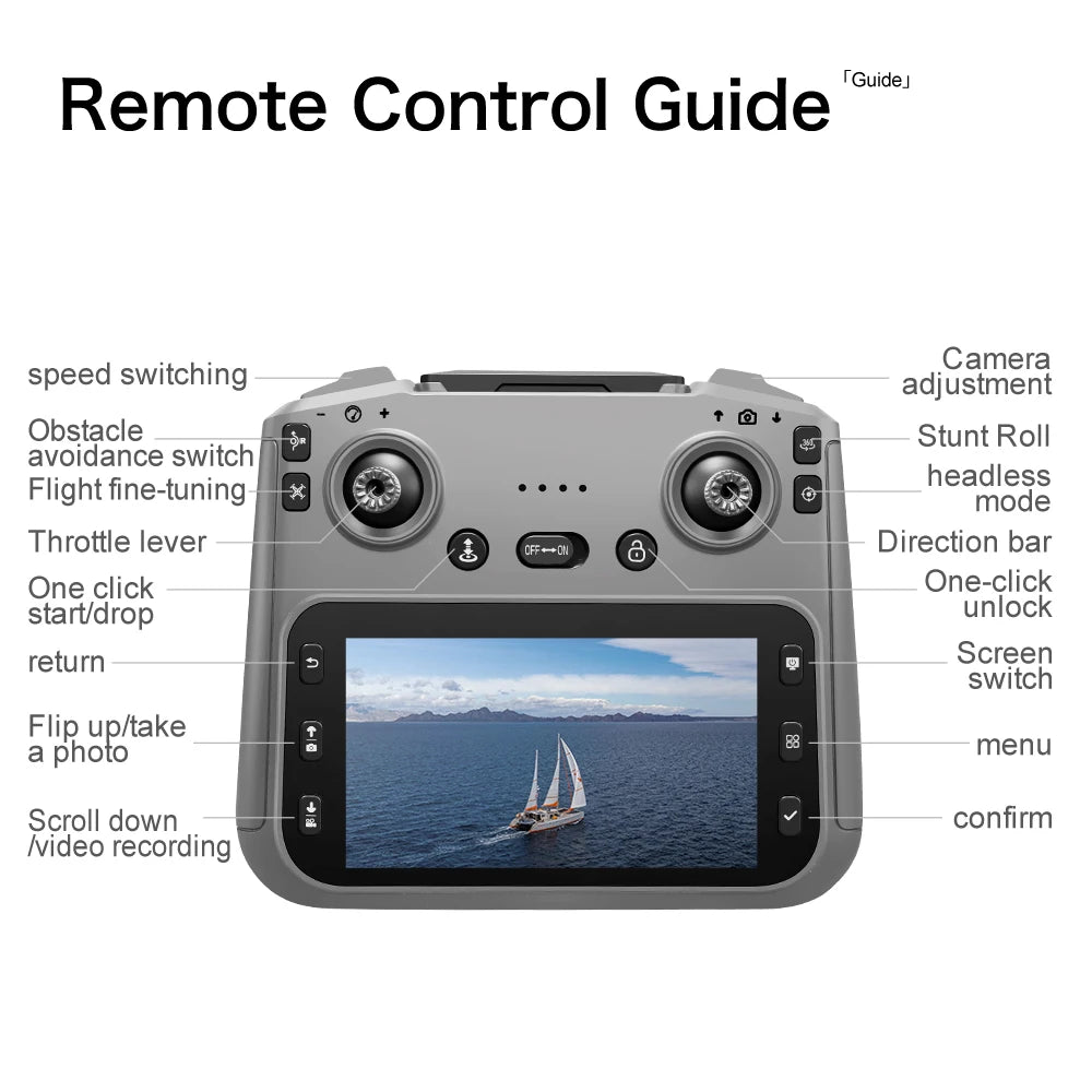 Original GT50 Drone Dual Camera 5G 8K Aerial Aircraft Obstacle Avoidance UAV Fixed GPS Remote Control  Foldable Quadcopter Gifts