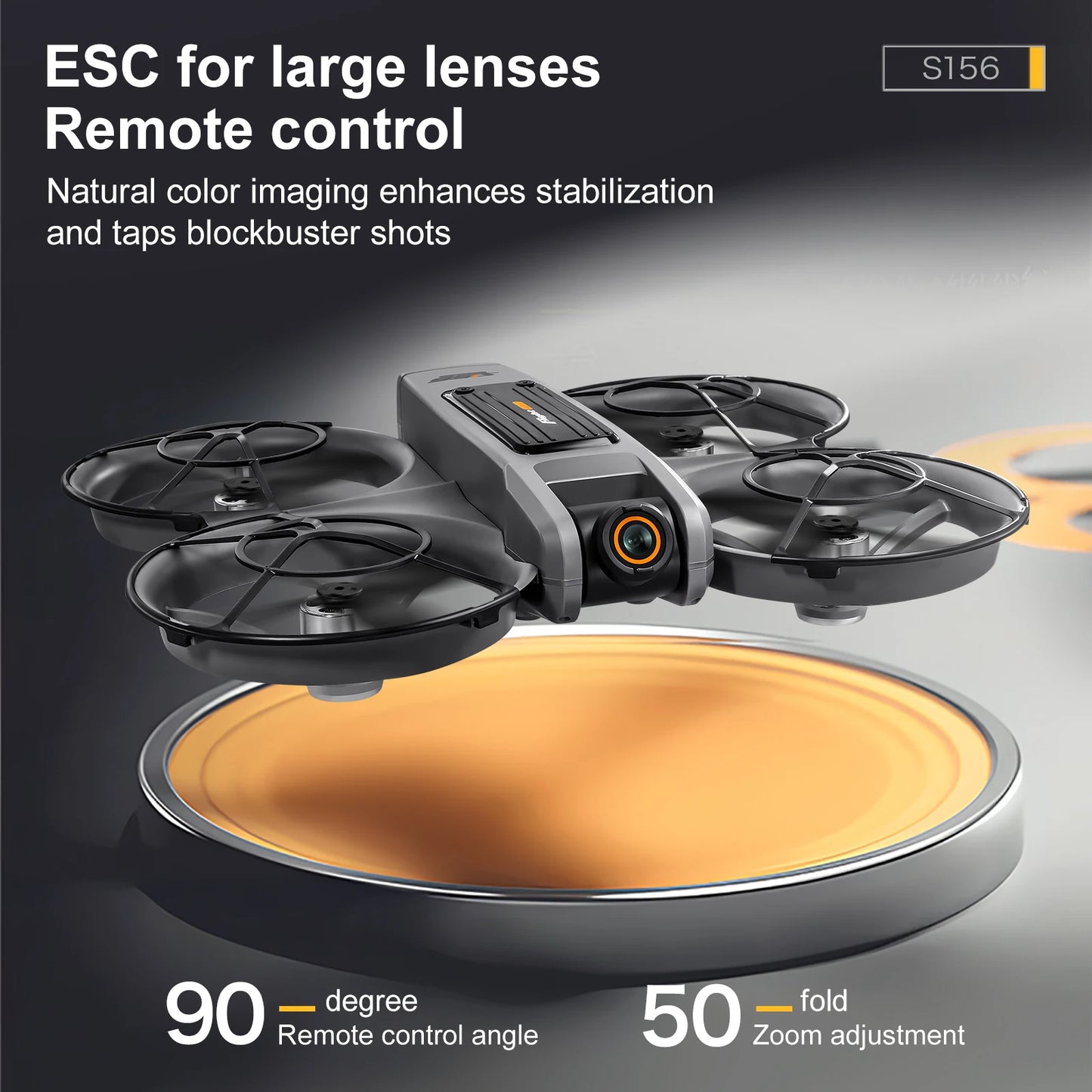 S156 Drone Professional 4K HD Dual ESC Camera FPV WIFI RC Dron Brushless Motor with Optical Flow Positioning Quadcopter Drones