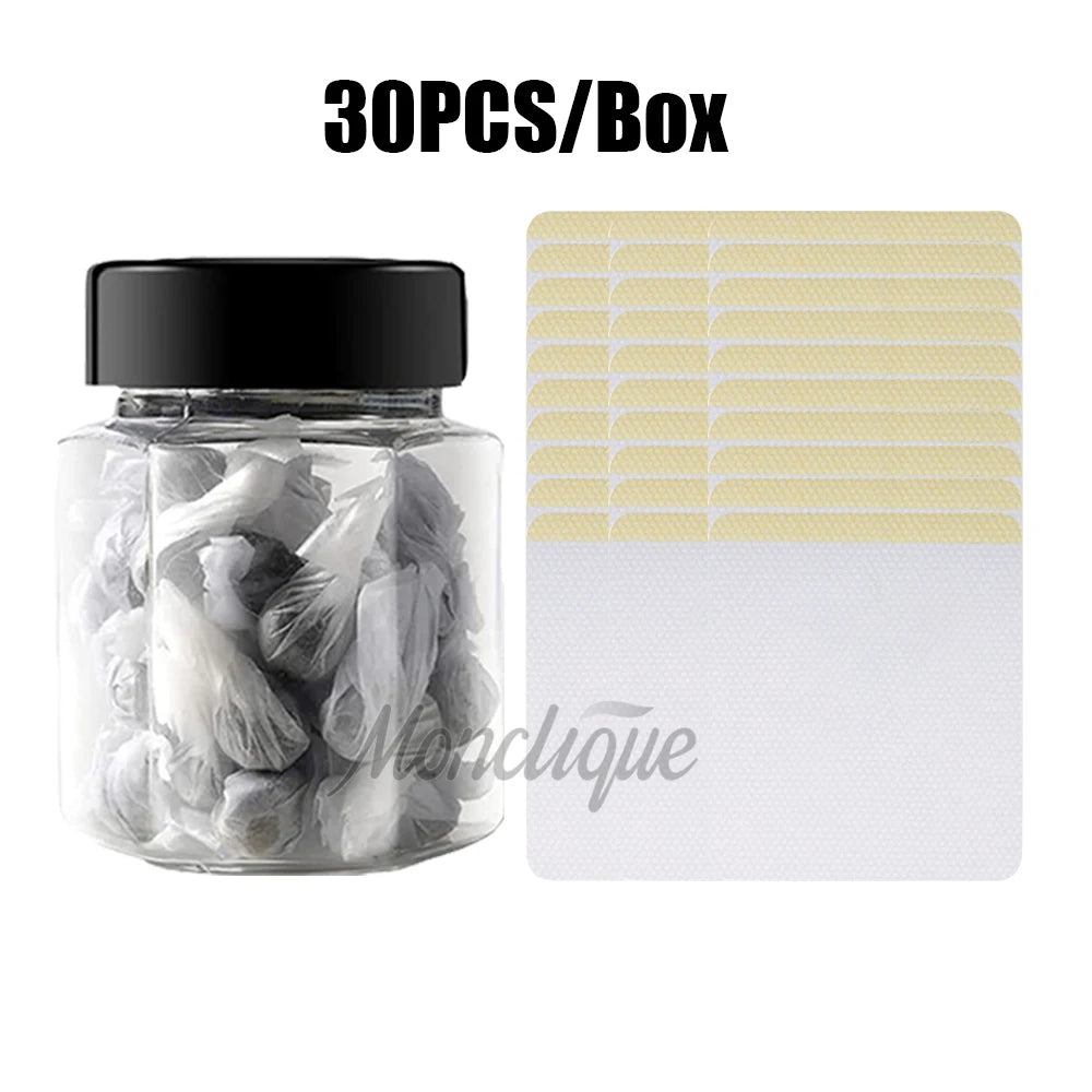 30PCS Belly Body Shaping Pill and 30PCS Mugwort Navel Sticker Lymphatic Patches Improve Stomach for Female Male Reduce Swelling
