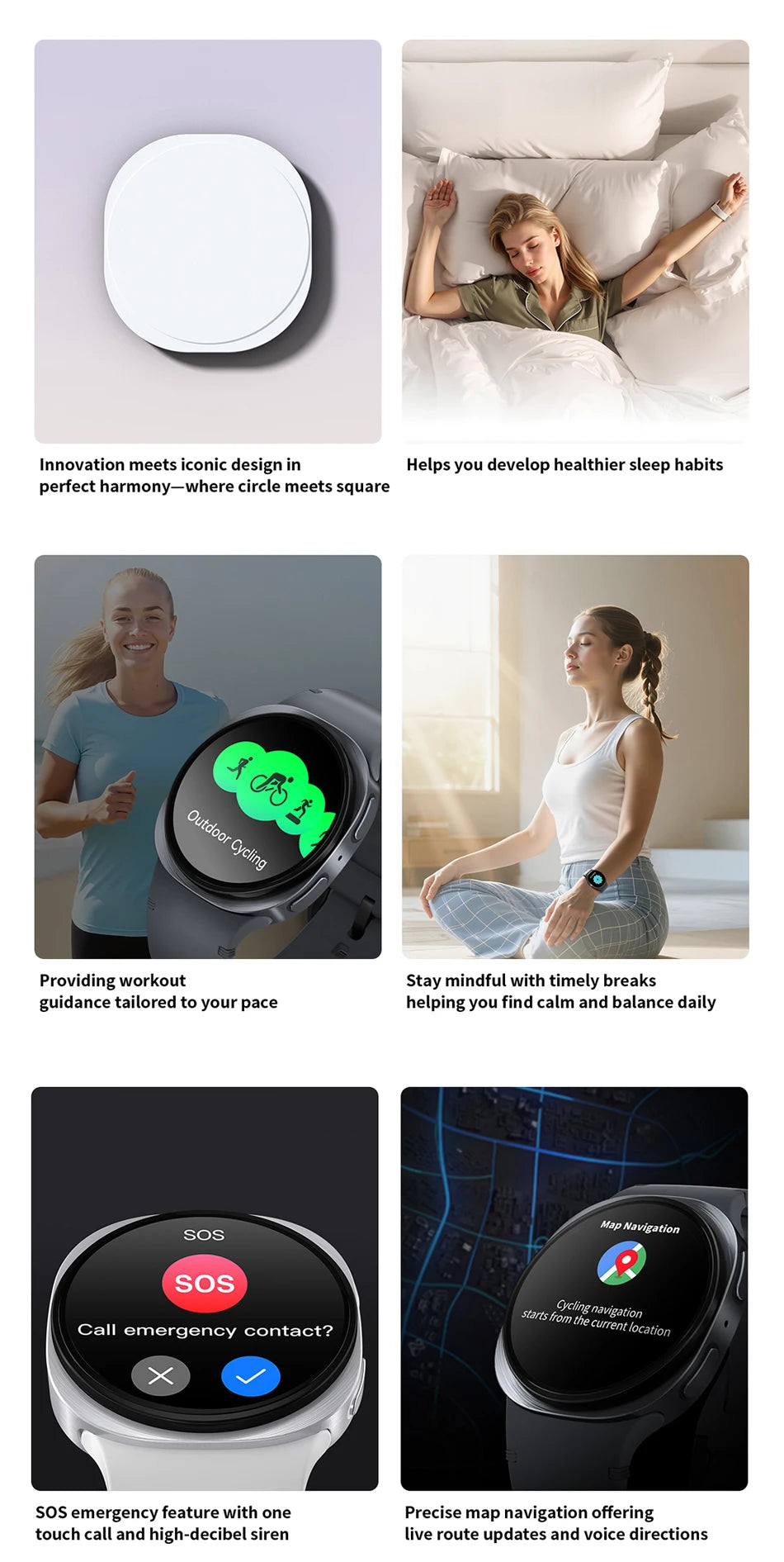 2026 New Galaxywatch Ultra 8 Ladies SmartWatch Compass IP68 waterproof BT Call GPS map navigation Men SmartWatch For Android IOS