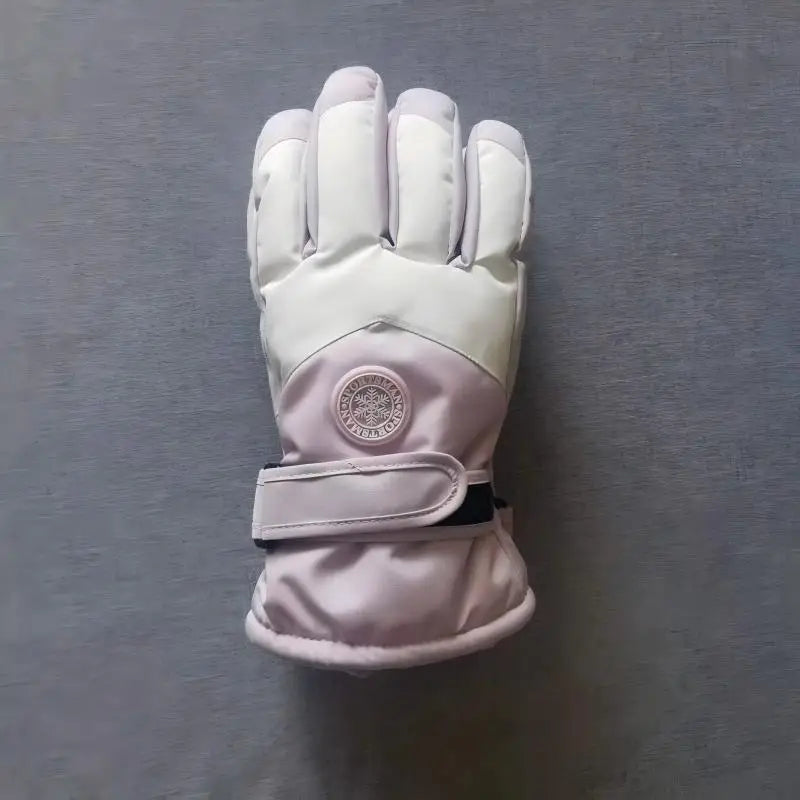 Winter ski gloves for men and women waterproof windproof warmth thickened anti-slip touch screen riding driving gloves