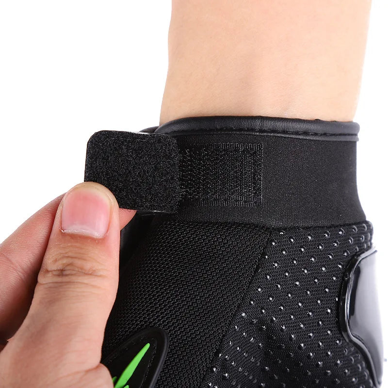 Kawasaki motorcycle gloves full finger gloves anti slip and wear-resistant off-road racing bicycle protective equipment gloves