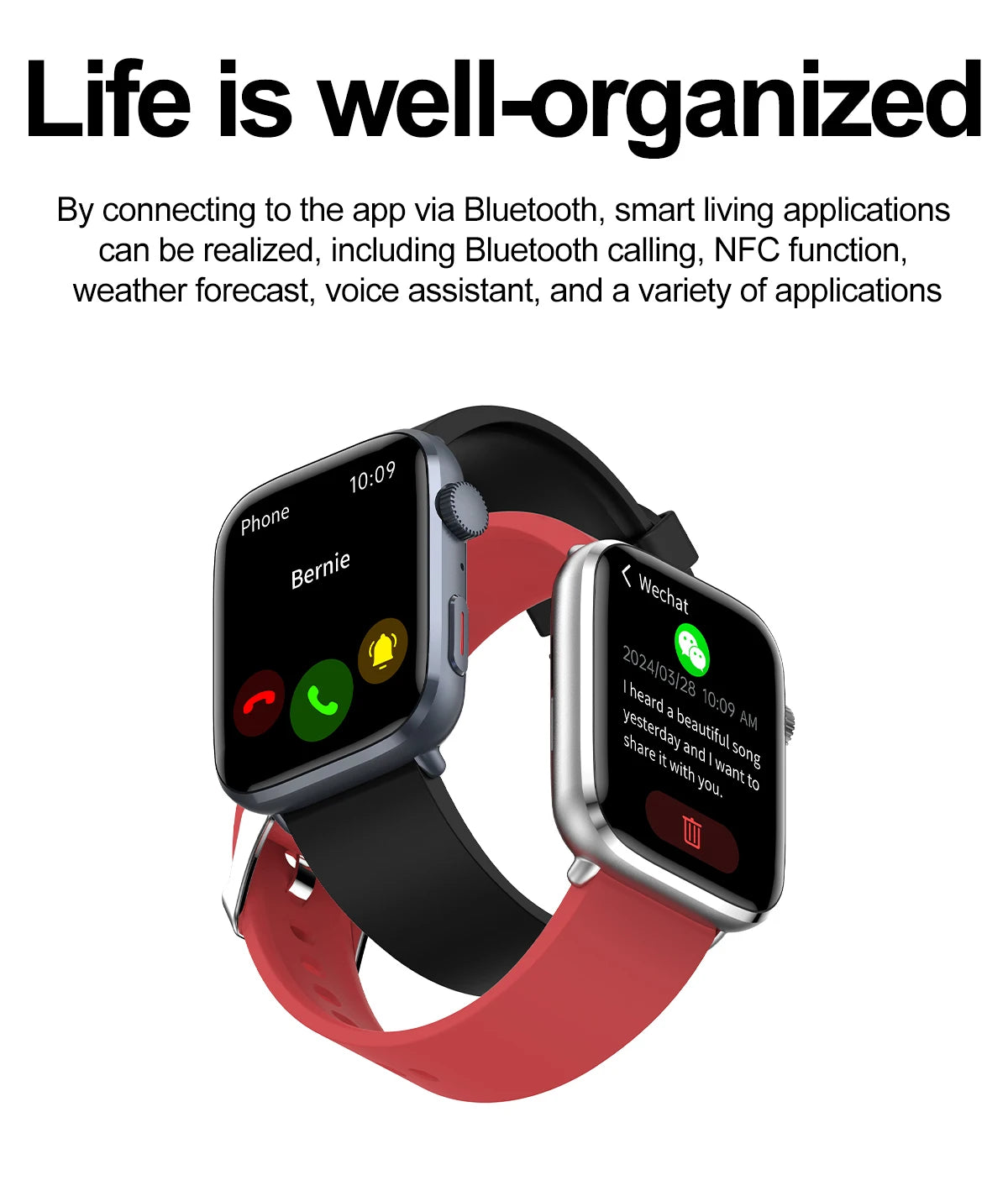 2025 New Women Men AI Smart Diagnosis Watch HRV+PPG Blood Pressure Heart Rate Health Monitor IP68 NFC Fashion Sports Smartwatchs