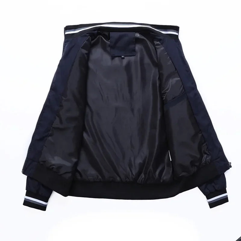 45472 New Honda Motorcycle Men's Jacket Honda Print Bomber Jacket Casual Trendy Baseball Uniform Men's Women's Motorcycle Jacket