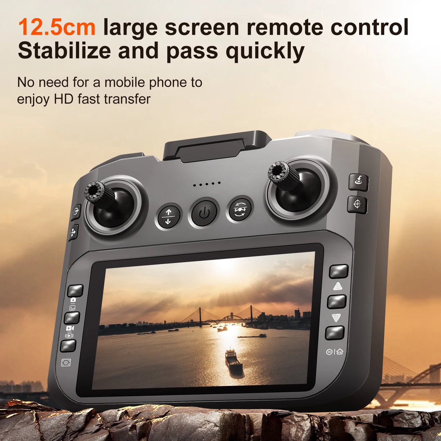 S156 Drone Professional 4K HD Dual ESC Camera FPV WIFI RC Dron Brushless Motor with Optical Flow Positioning Quadcopter Drones
