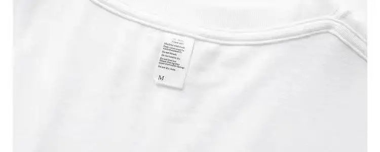 High-End Heavyweight Short Sleeve T-Shirt Men's Fashionable American Print Casual Loose Fit Cotton round Neck T-Shirt for Youth