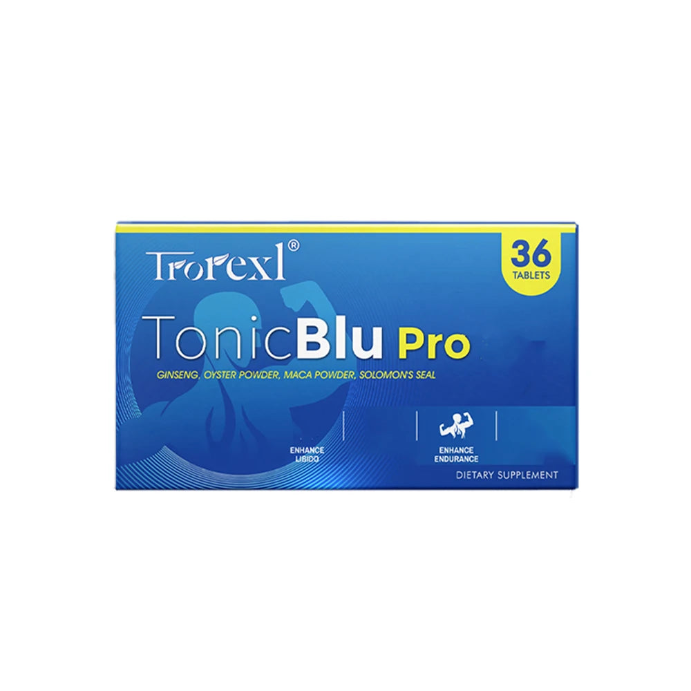 Trorexl-TonicBlu Pro Powerful High Purity Blue pills Natural Endurance Capsules for Men