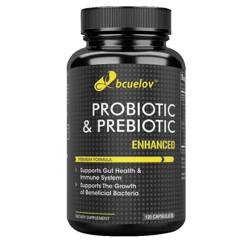 Probiotic and Prebiotic Supplements - Promote Immune and Digestive Health for Men and Women, Boost Metabolism, Gut Health