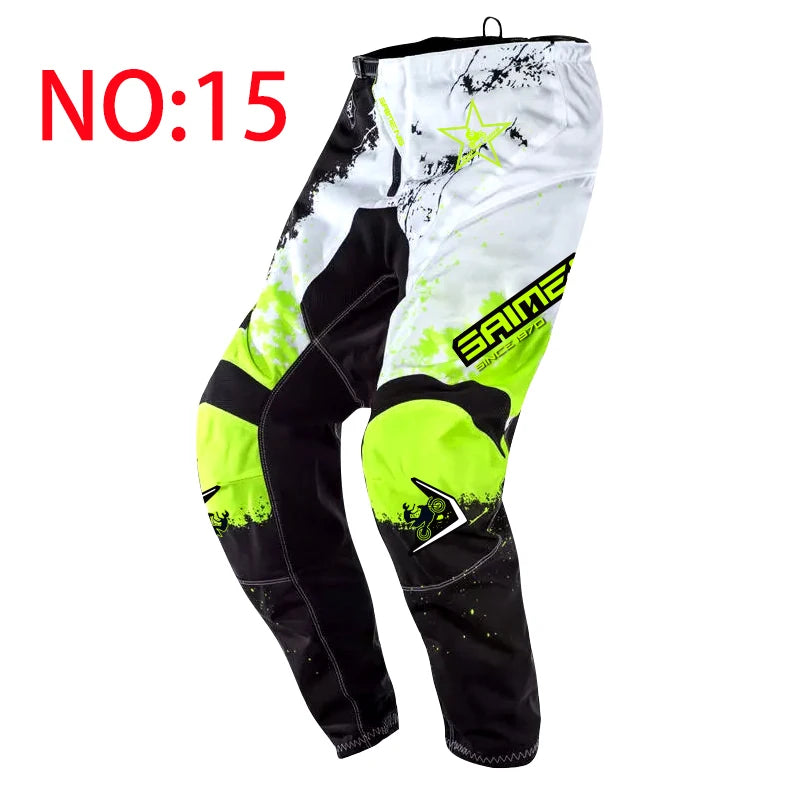 motocross pants  MX pant DH MTB Dirt Bike ATV Enduro Moto gear set Off Road Equipment
