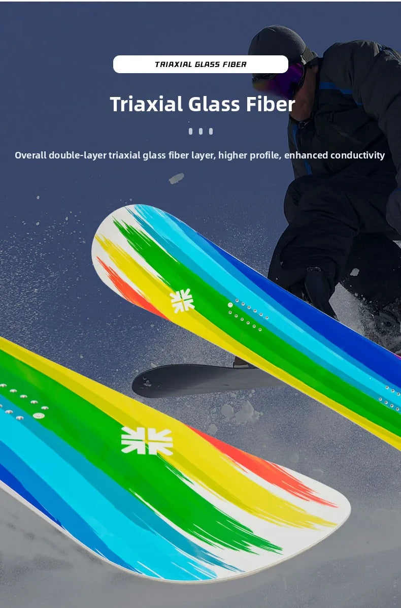 All-Mountain All-Terrain Snowboard Fizzpow Rider Board Versatile Snowboarding De for Adult Snow Tras in All Areas