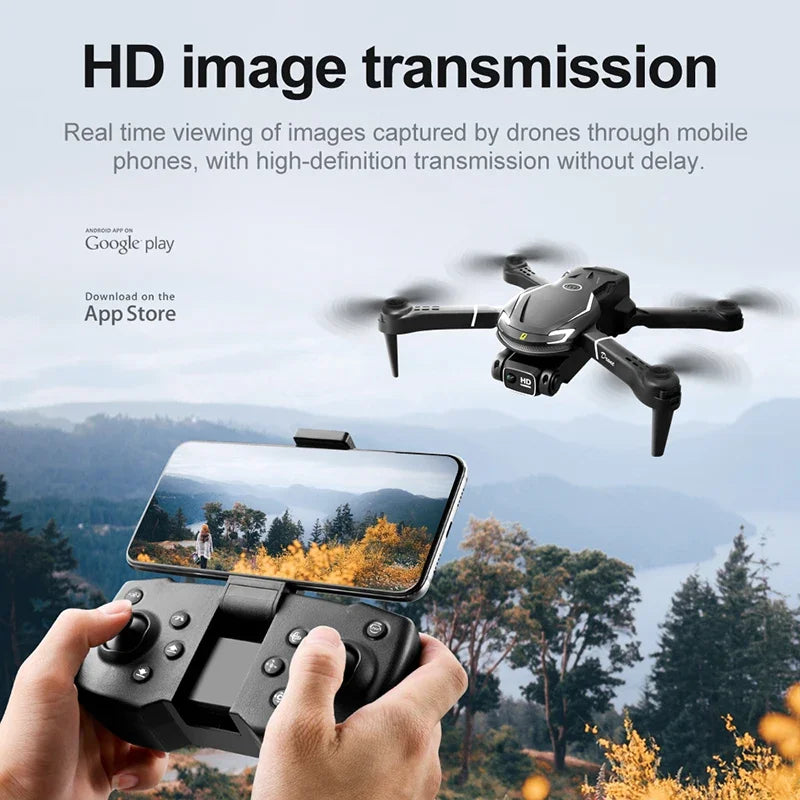 2026New V88 8K Professional Aerial Dual-Camera Omnidirectional Obstacle Avoidance Mini Drone GPS Folding Quadcopter 10km Toys