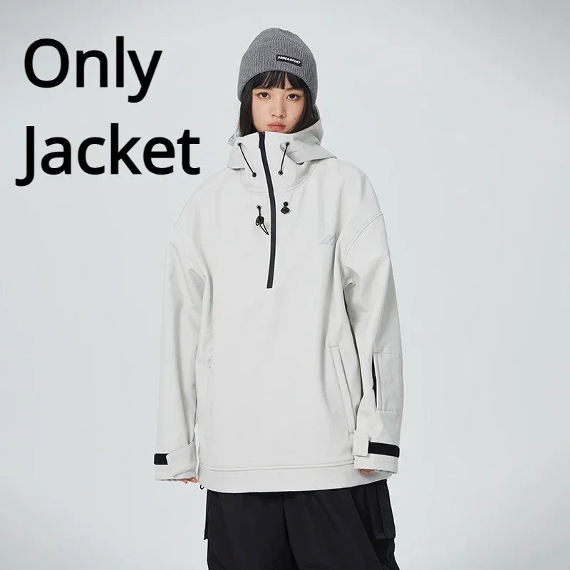 Thermal Ski Jackets 2025 New Winter Woman Outdoor Pro Windproof Sport Skiing Hoodies Man Snowboard Tracksuit Snow Clothing