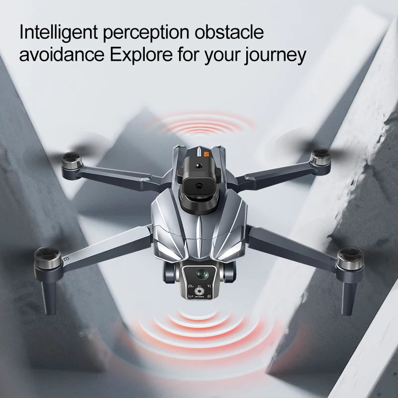 NEW K18Max 8K Professional Camera Drone 360° Laser Obstacle Avoidance 5G GPS Brushless Motor With Screen Remote Control Drone