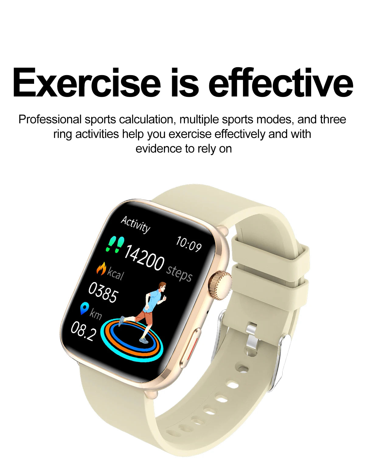 2025 New Women Men AI Smart Diagnosis Watch HRV+PPG Blood Pressure Heart Rate Health Monitor IP68 NFC Fashion Sports Smartwatchs
