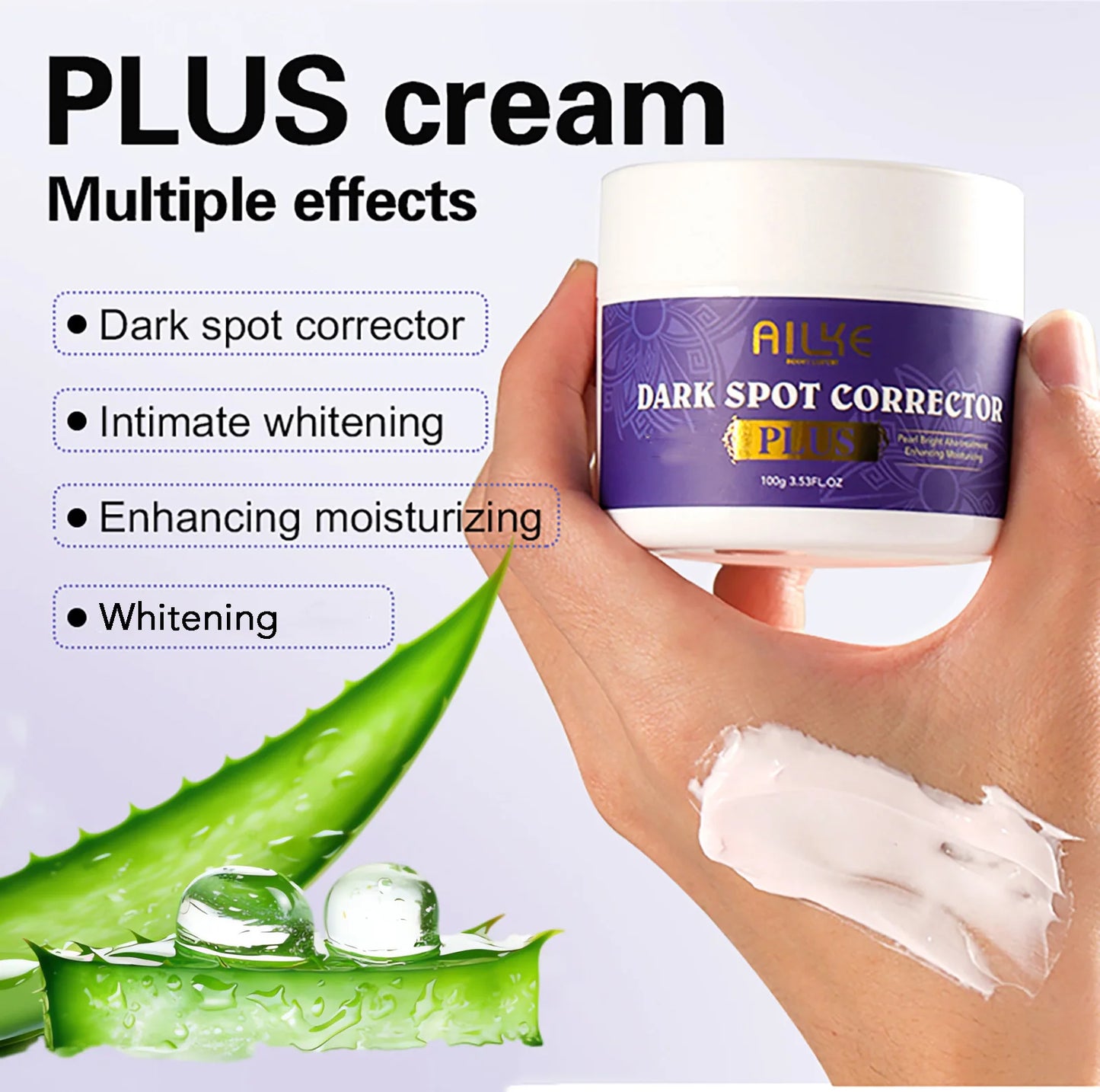 AILKE Double Glutathione Whitening Set For All Skin Types, Reduce Dark Spots, Melanin, Freckles, Chloasma, Even Skin Tone