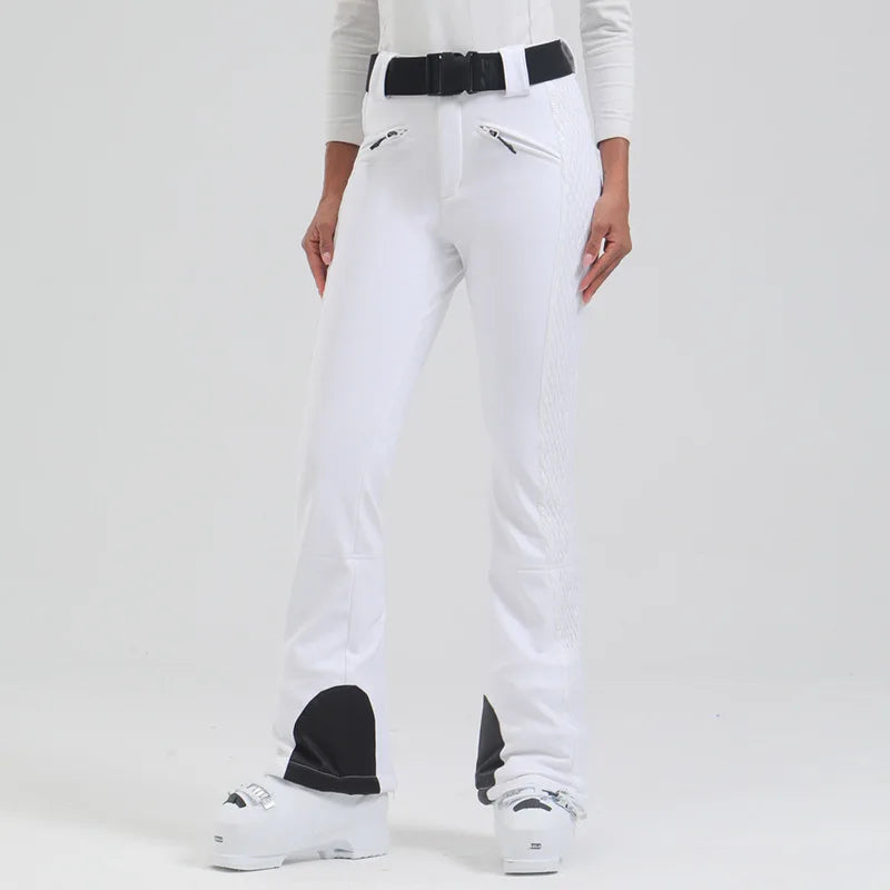 Ski Pants New Women's Double Board Slim Winter Windproof Waterproof Warm Outdoor Sports Ski Pants