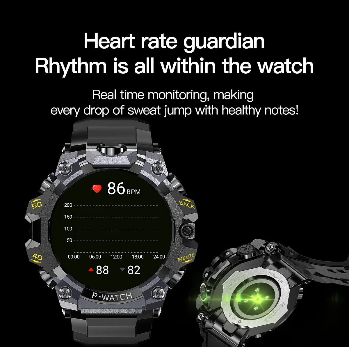 Q668 Smartwatch Android 10.0 Smart Watches With 1.95 inch Amoled Larger Screen insert 4g/5g Sim Card GPS WIFI IP68 Waterproof