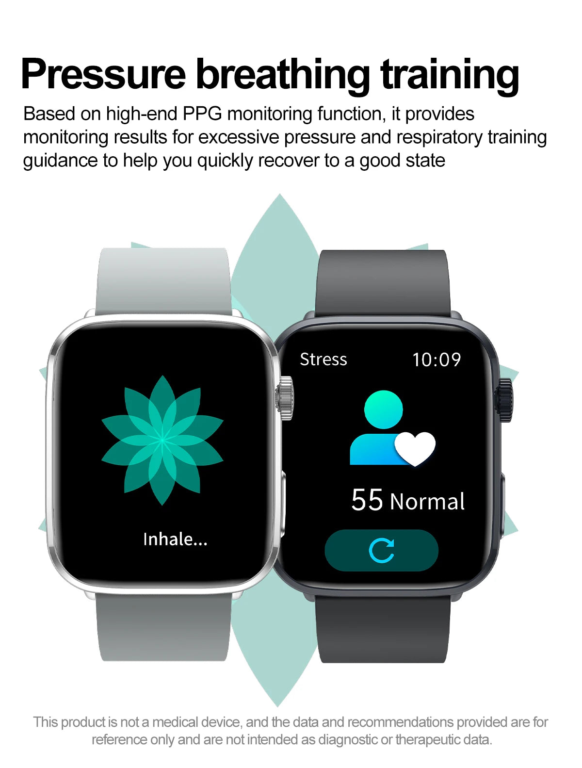 2025 New Women Men AI Smart Diagnosis Watch HRV+PPG Blood Pressure Heart Rate Health Monitor IP68 NFC Fashion Sports Smartwatchs