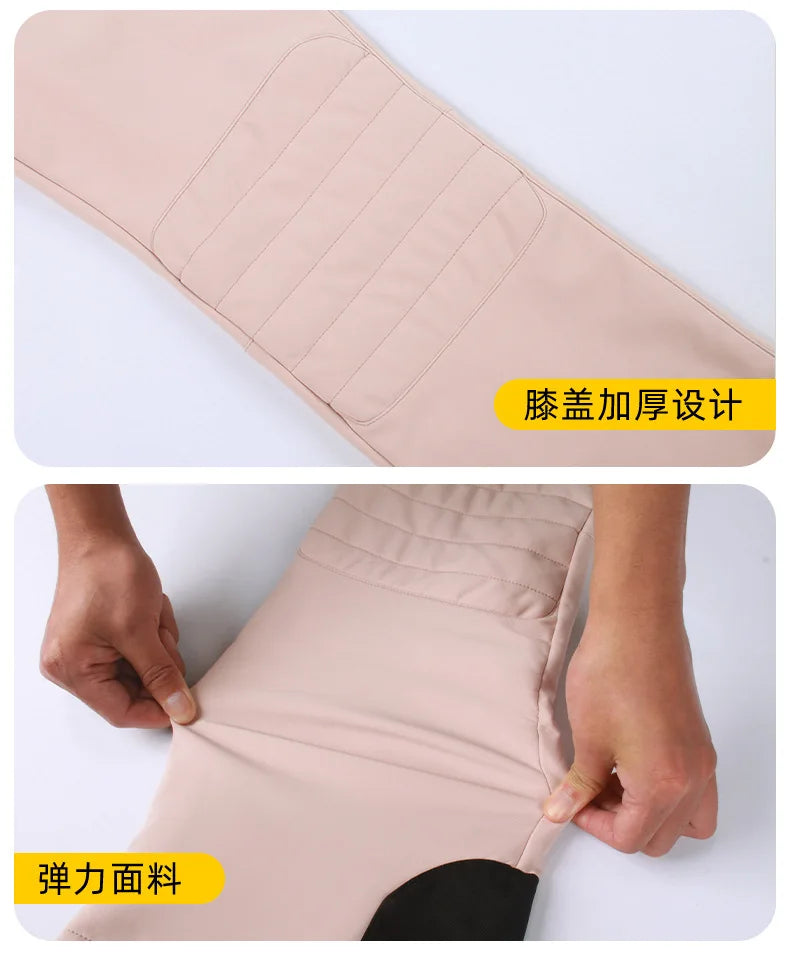 GSOU SNOW Women's Skiing Pants Warm Outdoor Sport Working Clothes Waterproof Snow Elasticity Trousers Winter Snow Snowboard Pant