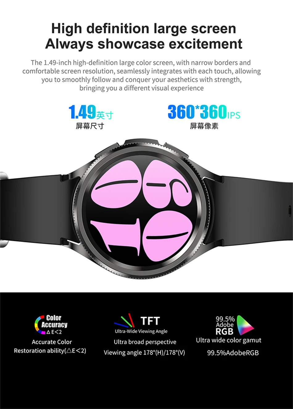 New Smartwatch Men GPS NFC Health Monitoring Heart Rate Blood Oxygen AI Voice Assistant Bluetooth Call Smart Watch 6 Classics
