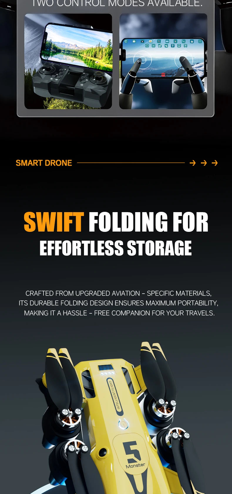 New M5 Drone Professional 8K Dual Camera 360° Obstacle Avoidance 5G Optical Flow Positioning Brushless RC Drone Quadcopter Gifts