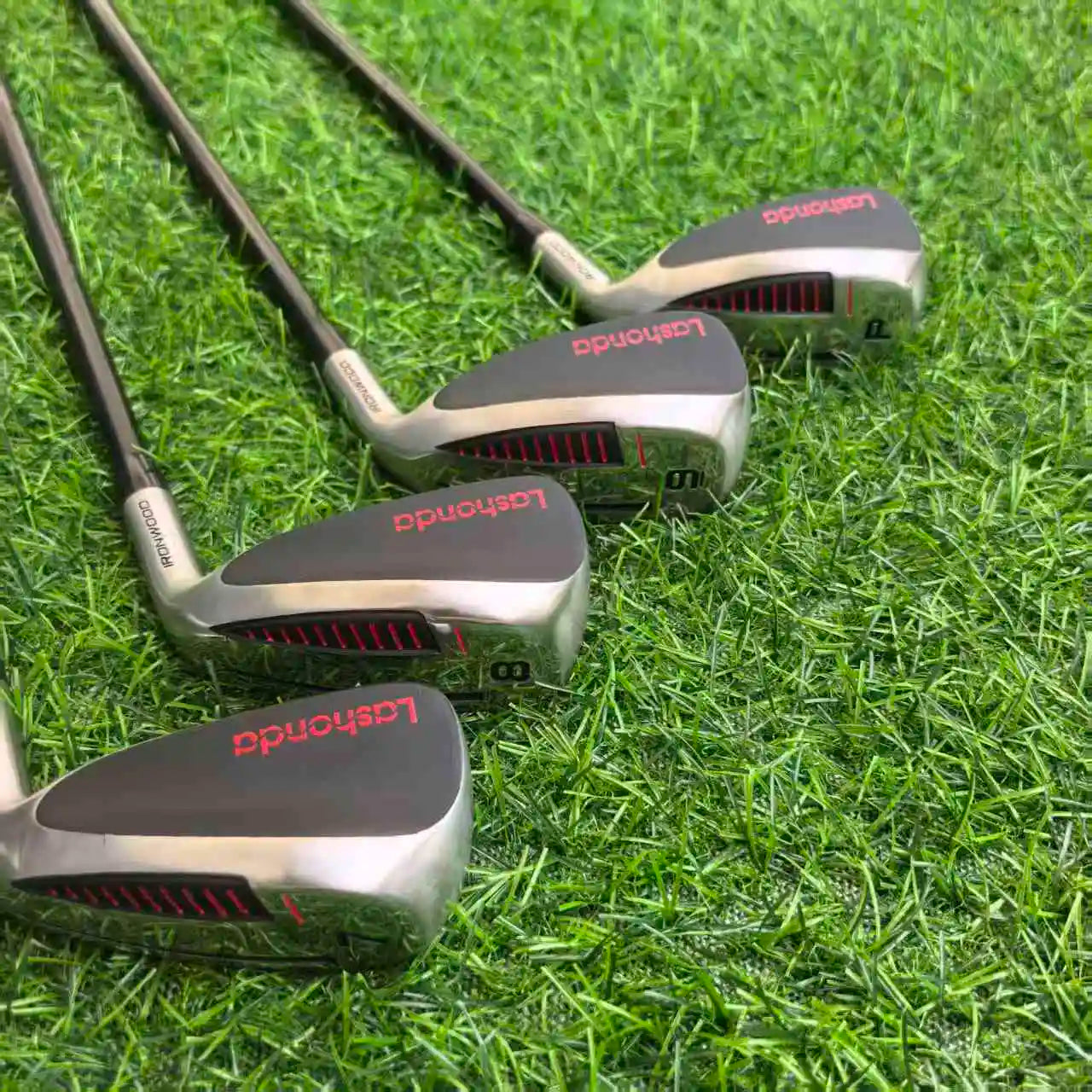Lashonda Golf Hybrid Club Iron Set Single Club Combination with Small Hollow Design, Carbon Shaft Sr 2/3/4/5/6/7/8/9/P