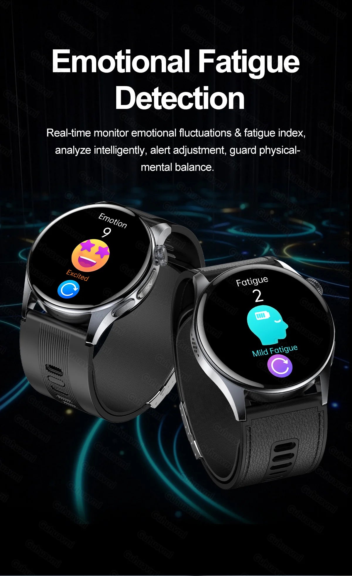 Smartwatch  AMOLED Screen Call ECG Sport Watchs Air pump Measurement BP Micro physical examination AI dial Smart Watch Men Women