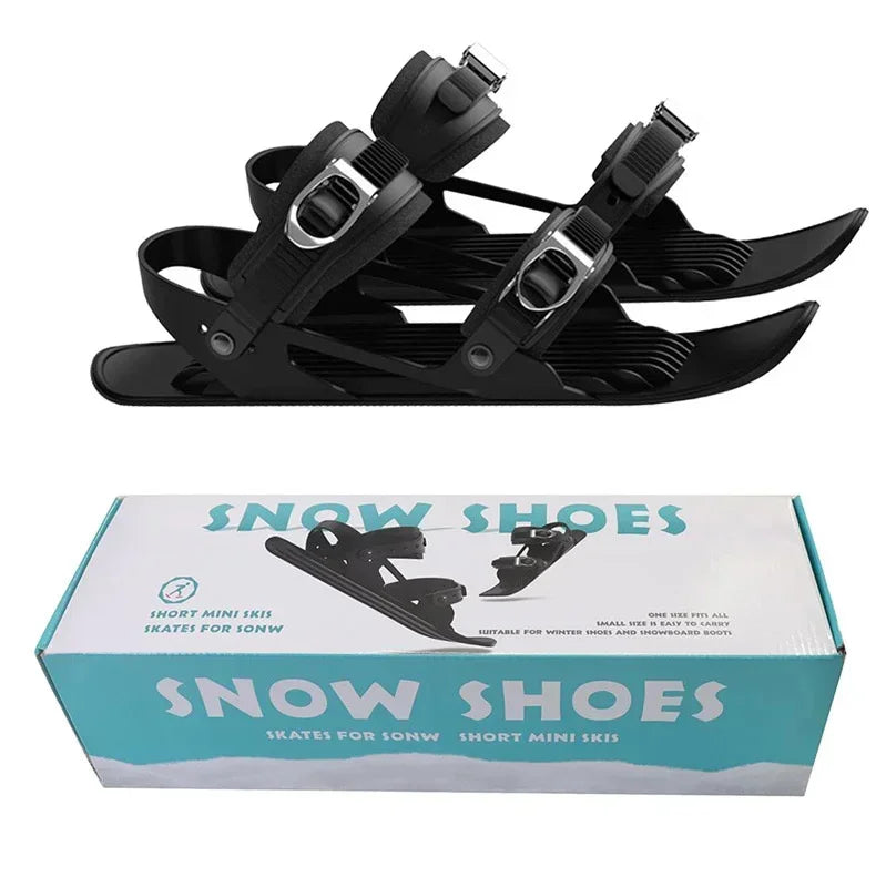 MiniSki Skates Third-generation Ski Boots For Adults And Children Outdoor Sports Snowshoes Ski Boots Sleds Mini Ski Boots