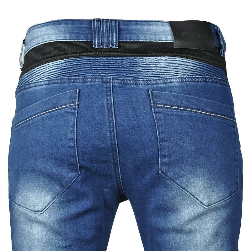 2024 New PK719 Upgrade Model Motorcycle Summer Riding Jeans With Breathable Net Knight CECertification Equipment Anti-fall Pants