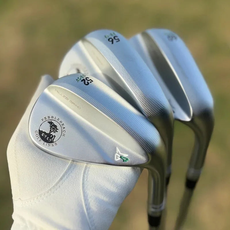 1pc Golf club Wedges 52 56 60 Degrees Silvery With Stiff Flex Steel Shaft And Milled Face, Right Hand Golf Sand Wedge