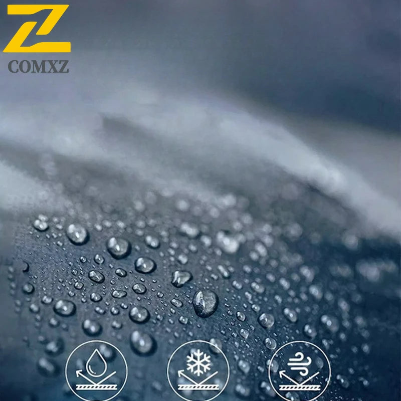 Gorpcore Waterproof Jacket Mens Couple's Ski Oversized Zipper Pocket Windbreaker Autumn High Quality Travel Camping Hooded Coats