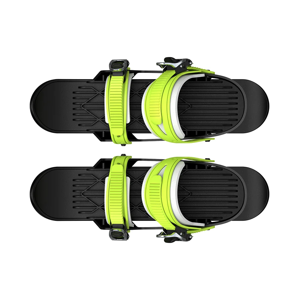 Adult mini entry-level ski skis suitable for beginners Ski boots that can be worn directly on the feet Snow walking shoes