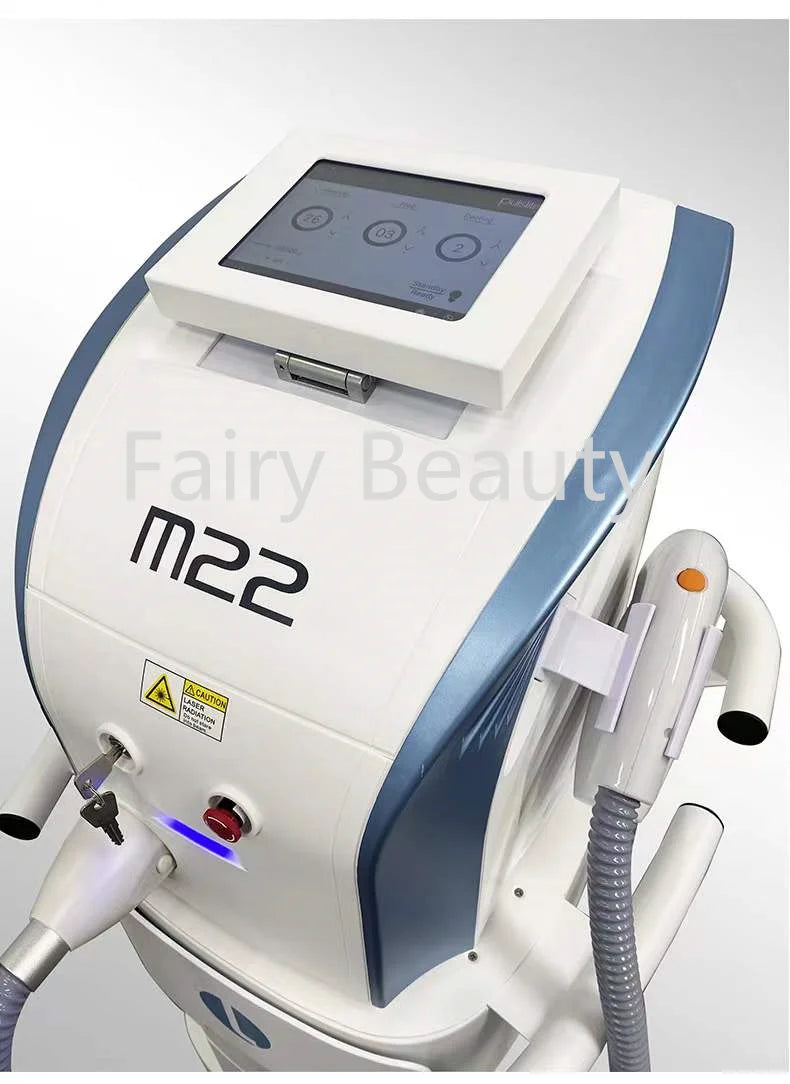 2 In 1 M22 IPL OPT Hair Removal Machine M22 IPL E-light Photon Facial Whiting Skin Rejuvenation Nd Yag Tattoo Removal Machine