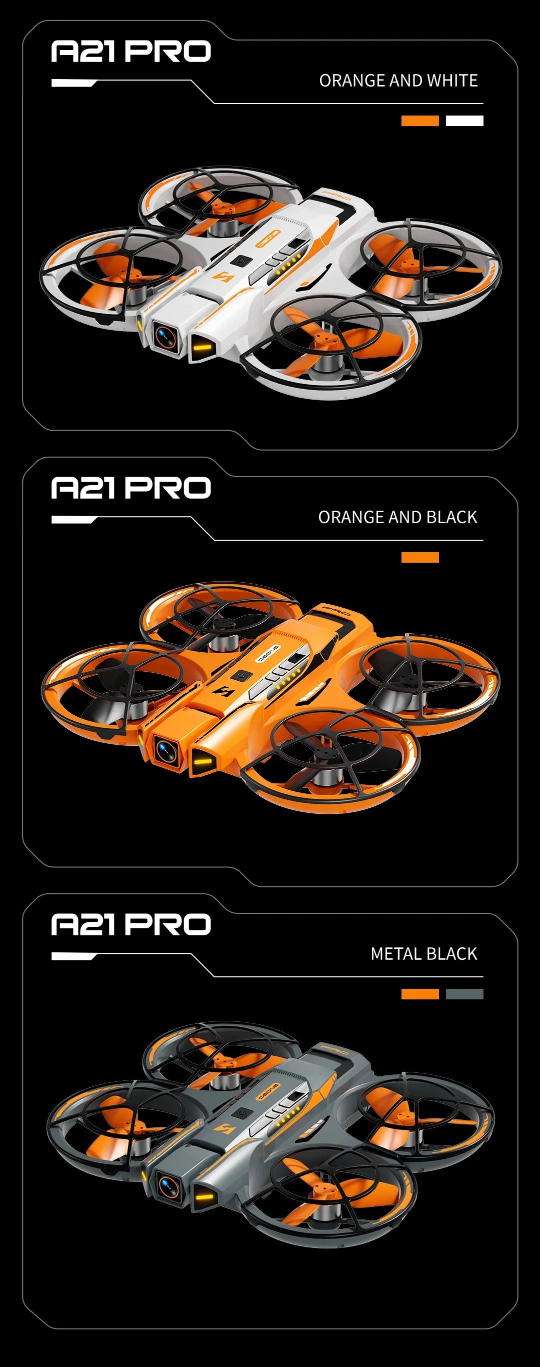 Original A21Pro Mini Drone 8K GPS Professional HD Aerial Photography Remote Control Aircraft 5G HD Camera Quadcopter Toy UAV