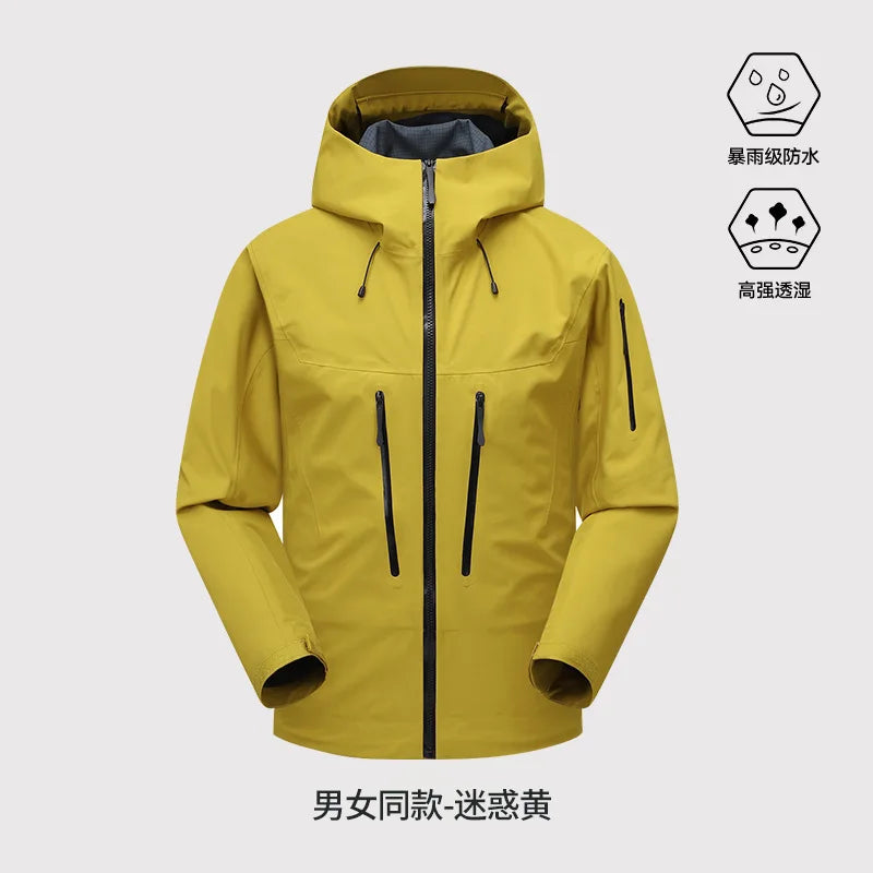 Jackets, fashionable men's and women's mountaineering suits, high breathability, waterproof and high-quality jackets.