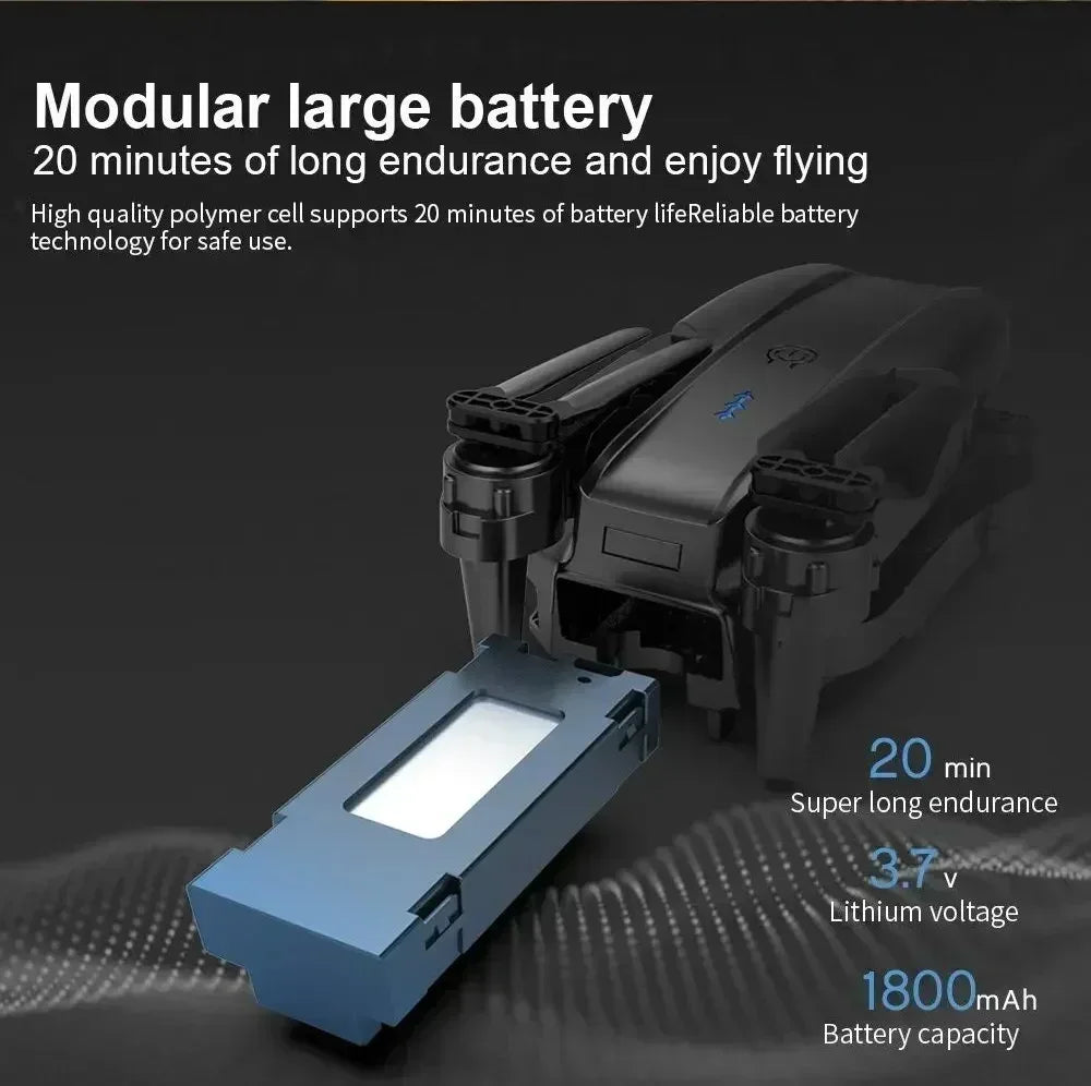 E99 Pro Drone With 4K Dual Camera Wifi Optical Flow And Obstacle Avoidance For Aerial Photography Quadcopter For Birthday Gift ﻿