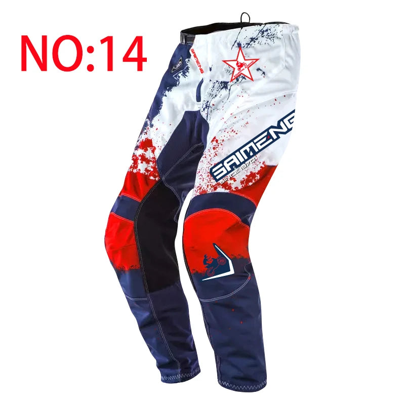 motocross pants  MX pant DH MTB Dirt Bike ATV Enduro Moto gear set Off Road Equipment