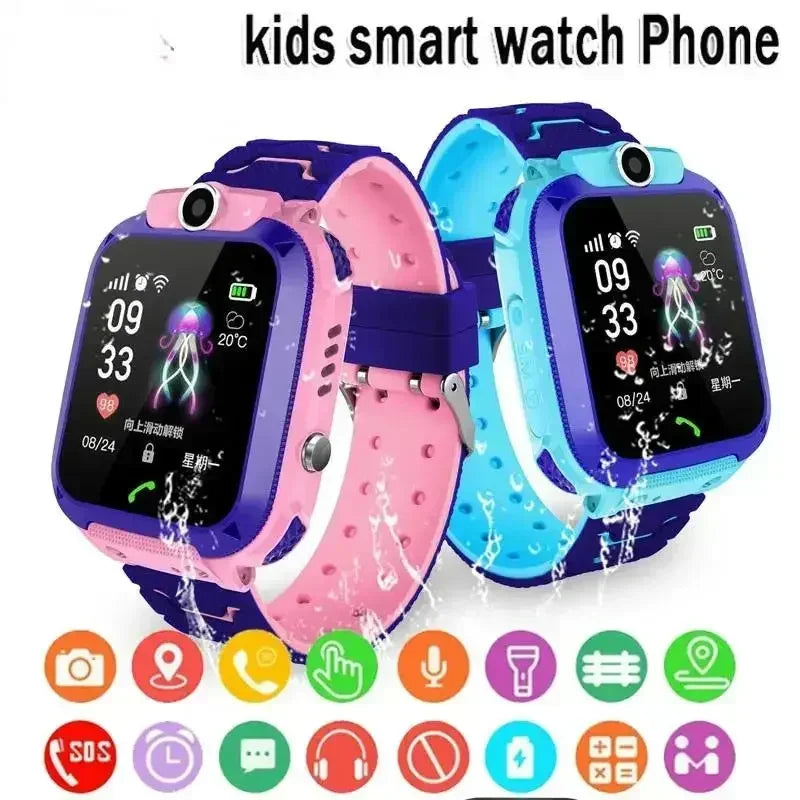 VIVO 4G Mini Smart Children's Watch Sim Card Call Camera Watch GPS Tracking Waterproof Watch for Apple Android 2026New