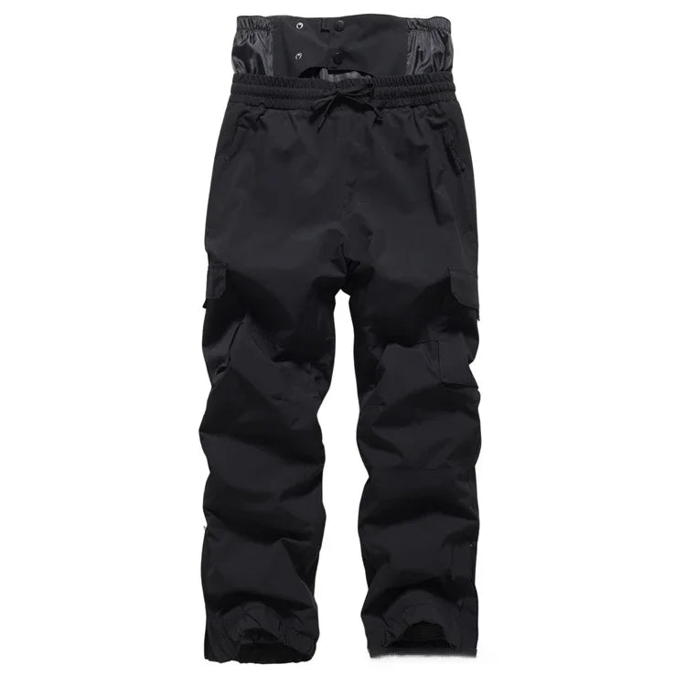 New Winter Ski Pants Men Outdoor Windproof Waterproof Warm Work Pants Women Single Board Breathable Loose Sports Snow Pants