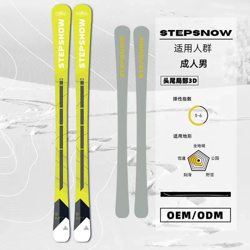 More Sizes Optional Novice Skiing Work New Snowboard Men's and Women's Entry-Level Outdoor Skiing Double Board All-around Board