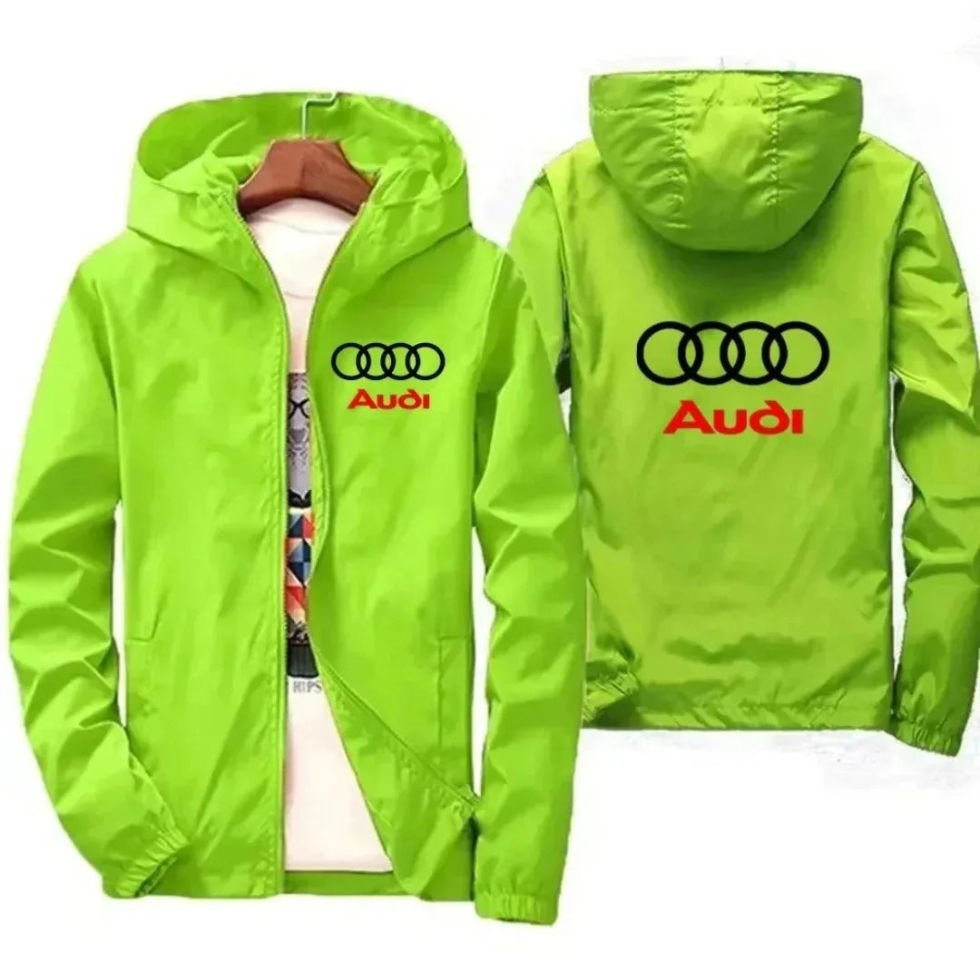 Audi motorcycle windproof and waterproof jacket, exquisitely designed, simple and fashionable, suitable for riders and casual we