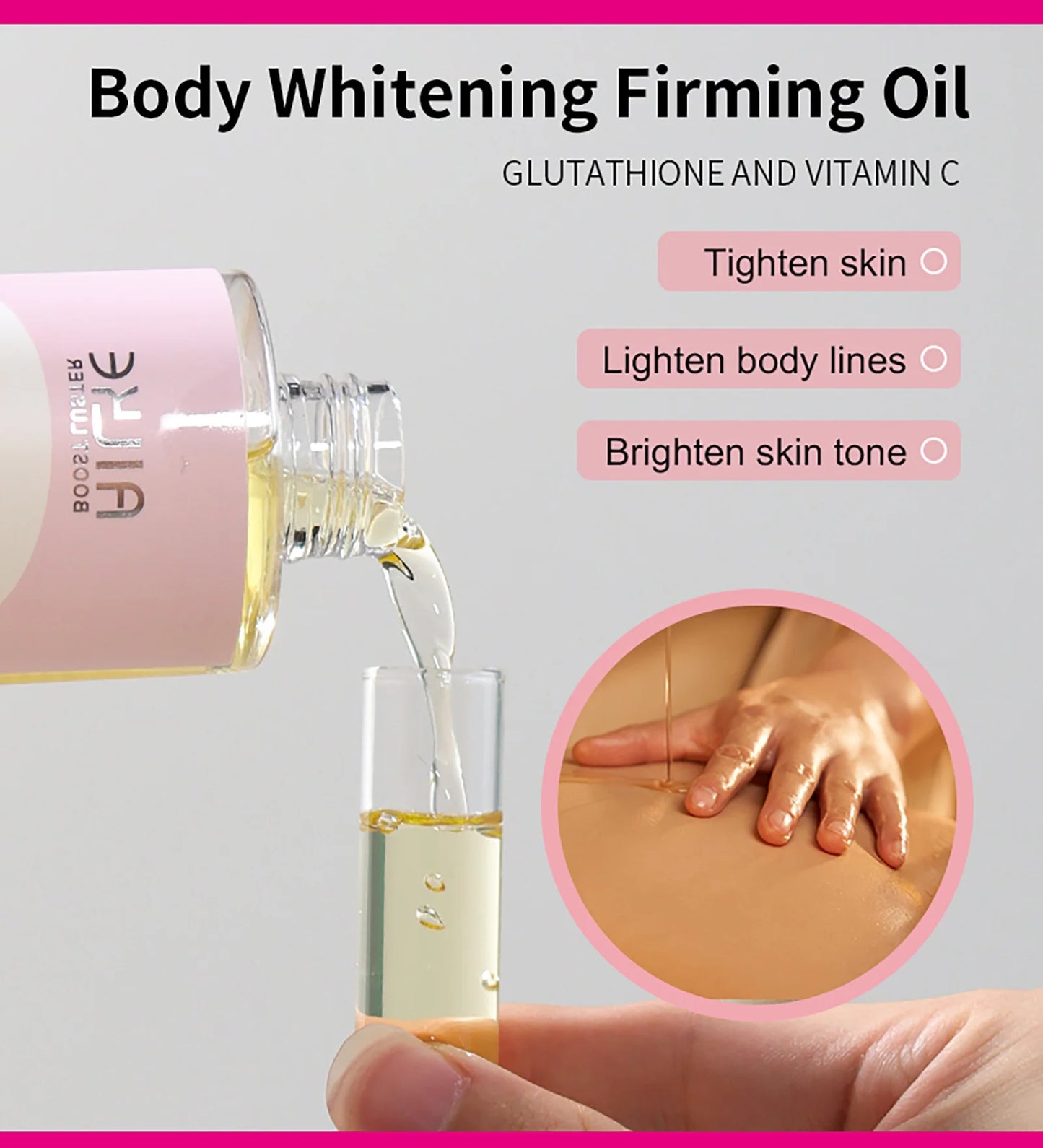 AILKE Whitening Skin Care Cream, Lightening Lotion, Remove Dark Spots With Glutathion, Shea Butter, Moisturizing Body Cream