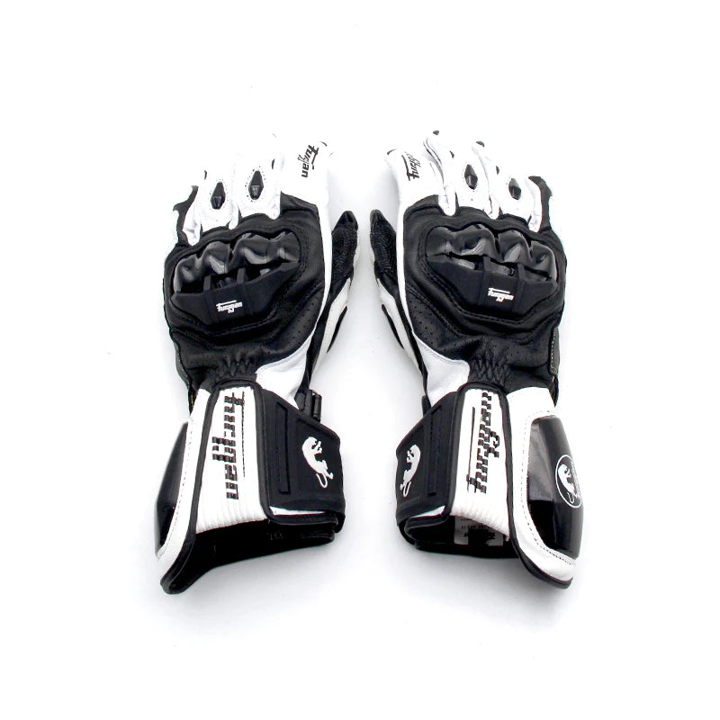 AFS18 Motorcycle gloves hard shell high-quality leather gloves Furygan Loire motorcycle riding protective long gloves