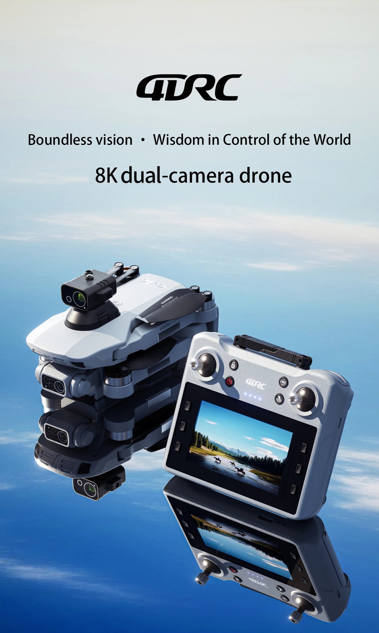 F8 MAX GPS Drone Professional 8K Camera 6K 5G WIFI FPV Drone Avoiding Obstacle with Large Screen Remote Control Quadcopter Toys