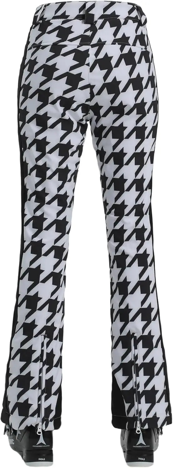 2025 GSOU SNOW Female Ski Pants Snow Slim Waterproof Insulated Windproof Winter Women Snowboard Pants Outdoor Sports Hiking Warm